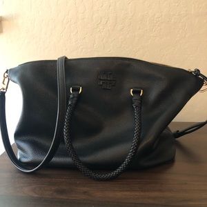 Gently used Tory Burch black crossbody.